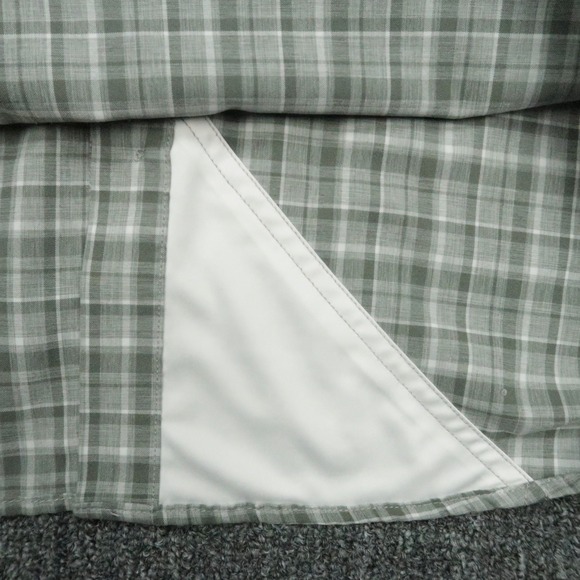 Orvis Shirt Men Medium Gray Plaid Active Fit Fishing Long Sleeve - Picture 6 of 10